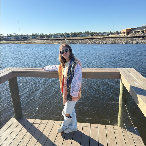 POL. Colorful Patterned Cardigan - Picture 7 of 8